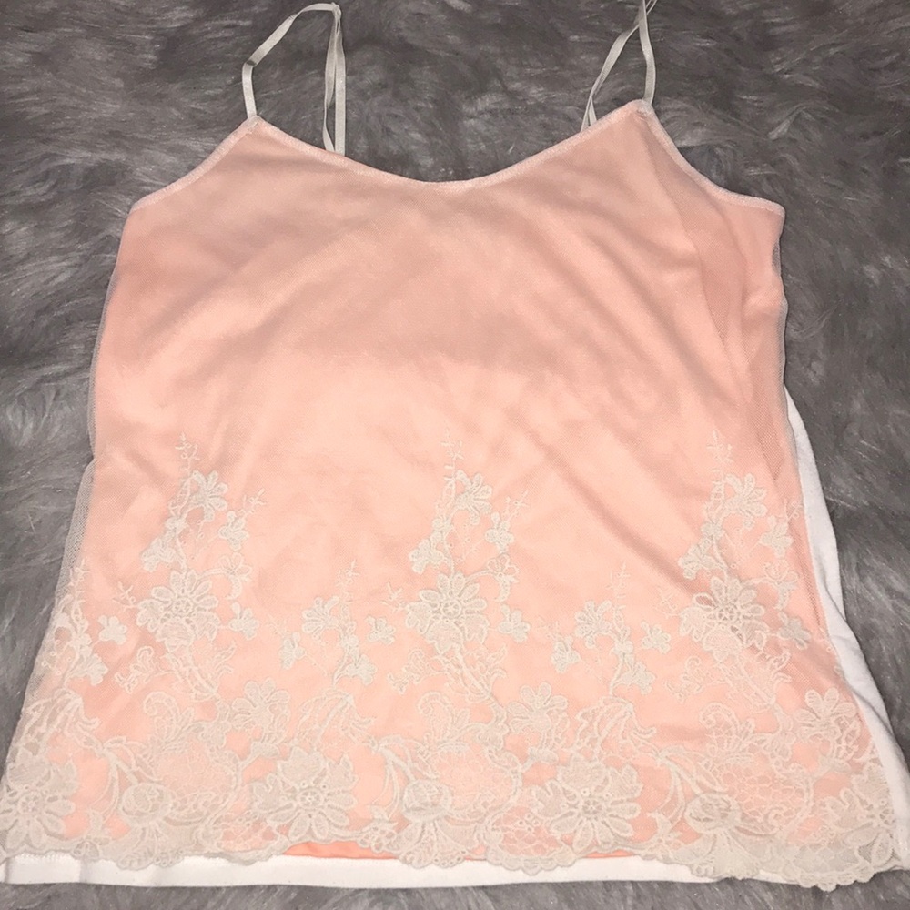 Peach Charlotte Russe tank